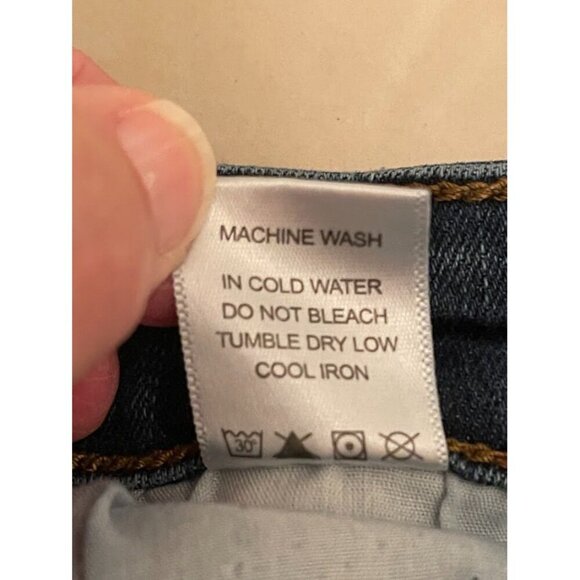 Judy Blue Womens Distressed Denim Jeans Size 26 Medium Wash - Picture 11 of 15